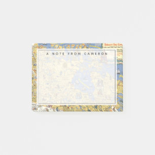 Hudson's Bay Company - Karte von Kanada Post-it Klebezettel