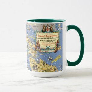 Hudson's Bay Company - Karte von Kanada Tasse