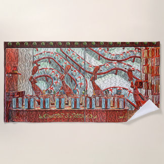 Hudson's Bay Weihnachtsshop Beach Handtuch