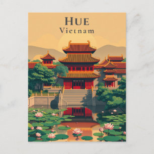 Hue Vietnam Imperial City Postkarte