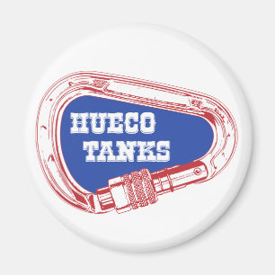 Hueco Behälter Carabiner Magnet