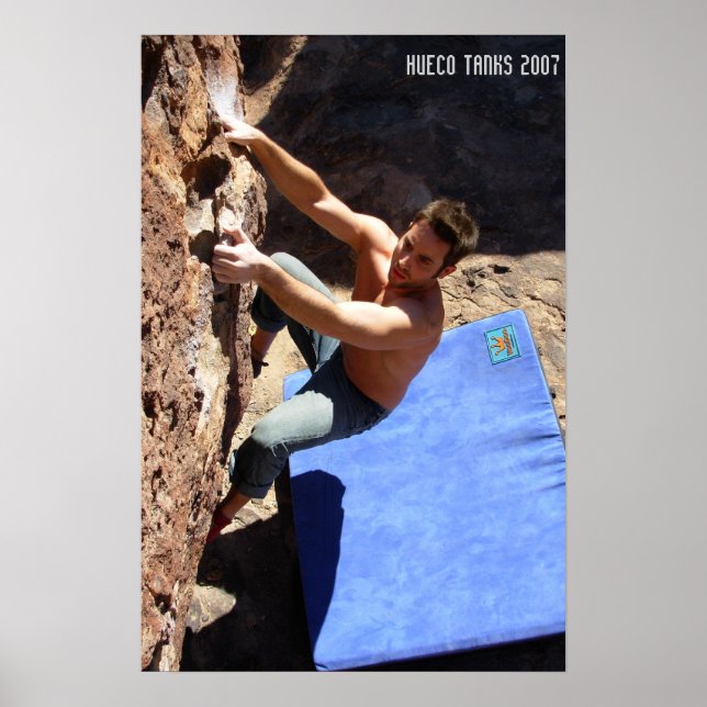 Hueco Tanks Texas 2007 Poster (Vorne)