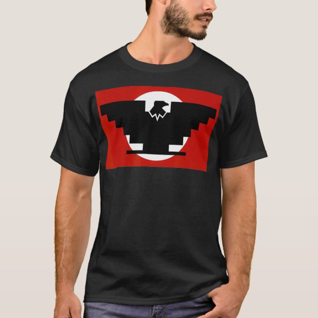 Huelga Bird Chicano T-Shirt (Vorderseite)
