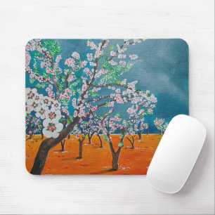 Huerto de Almendros Gemälde von Alfred Fox Mousepad