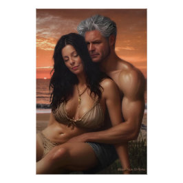 Hues of Gold & Passion Poster