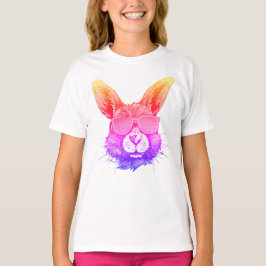 Hues of Hoppiness: 'farbenfroher Kaninchen' T-Shirt
