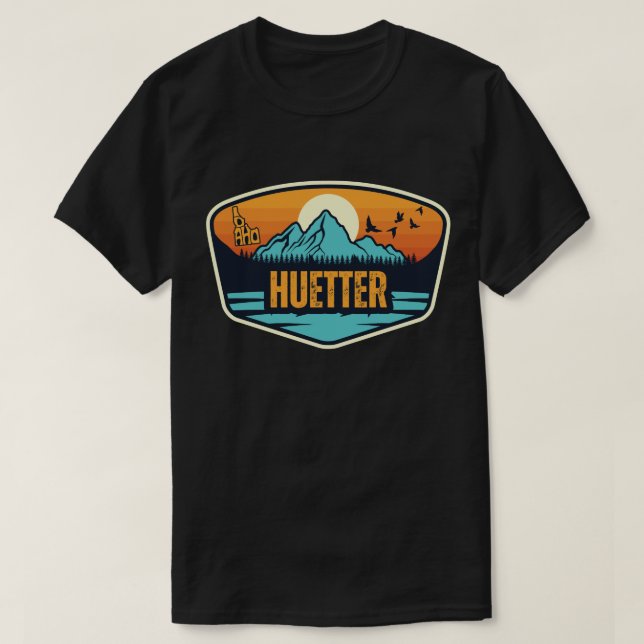Huetter, Idaho T-Shirt (Design vorne)