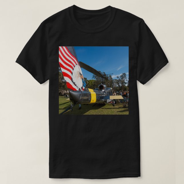Huey Eagle One Helicopter Classic TShirt (Design vorne)