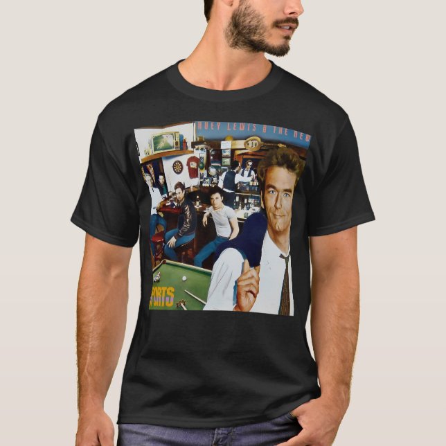Huey Sport Lewis News 2021 Masmei T-Shirt (Vorderseite)