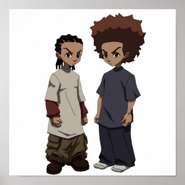 Huey und Riley Freeman RIP Grandpa Freeman Poster (Vorne)