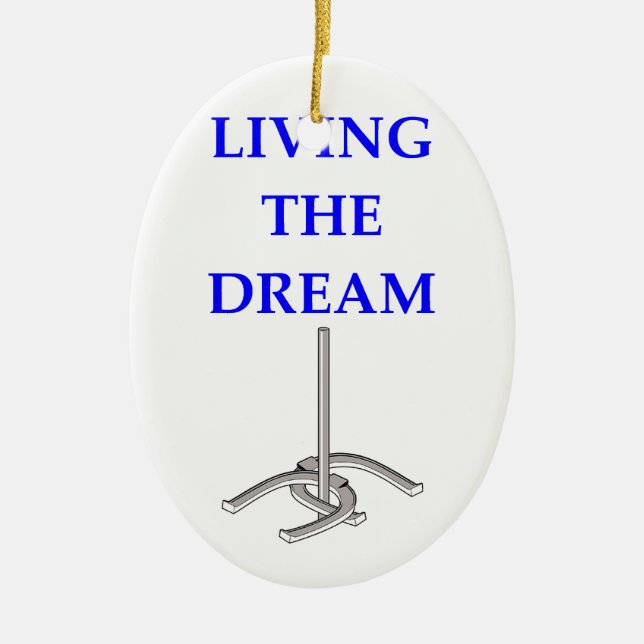 Hufeisen Keramikornament (Vorne)