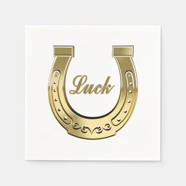 Hufeisen Serviette (Vorderseite)