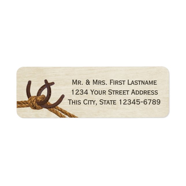 Hufeisen und Rope Knot (Vorne)