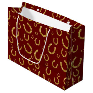 Hufeisenmuster Große Geschenktüte