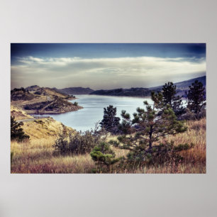 Hufeisenreservoir Colorado Poster