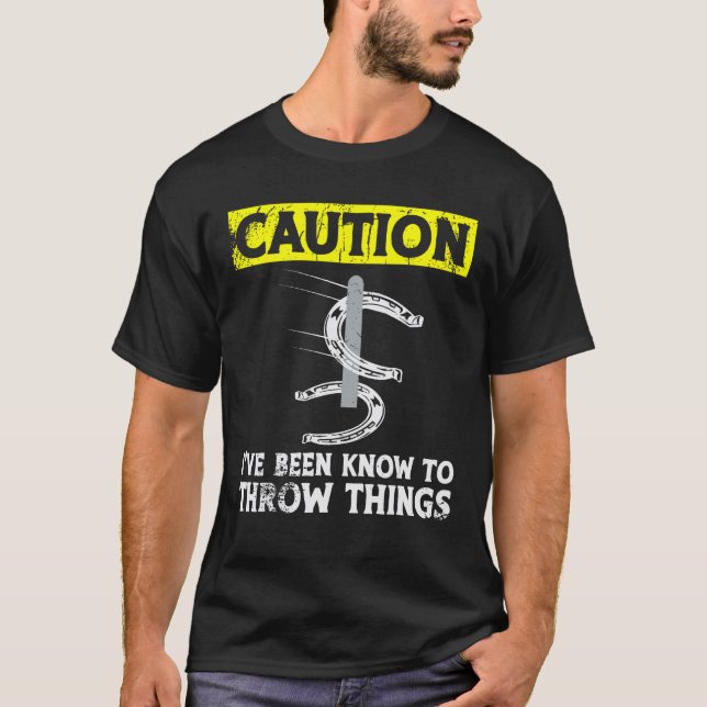 Hufeisenwerfen T-Shirt (Vorderseite)