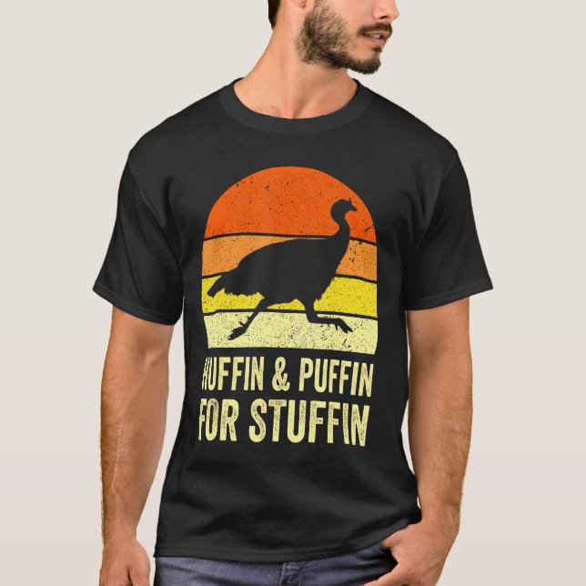 Huffin & Puffin für Stuffin Erntedank Marathon T-Shirt (Vorderseite)