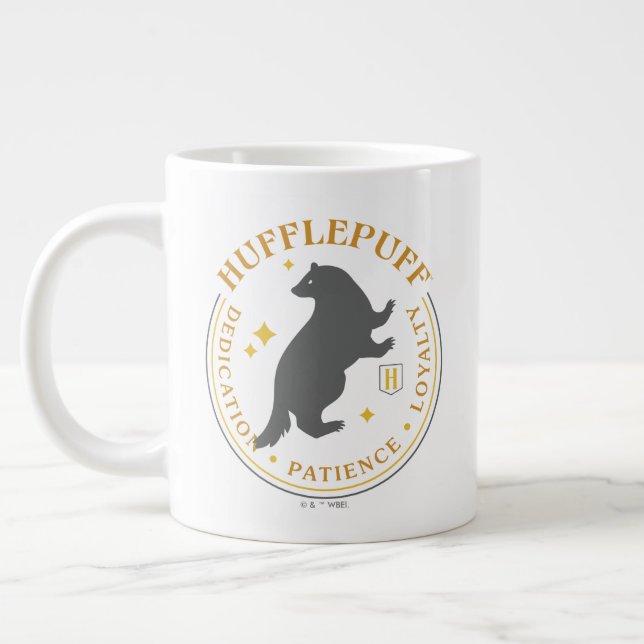 HUFFLEPUFF™ Badger House Pride Abzeichen Jumbo-Tasse (Links)