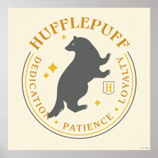 HUFFLEPUFF™ Badger House Pride Abzeichen Poster