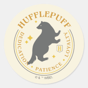HUFFLEPUFF™ Badger House Pride Abzeichen Runder Aufkleber