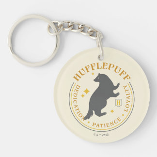 HUFFLEPUFF™ Badger House Pride Abzeichen Schlüsselanhänger