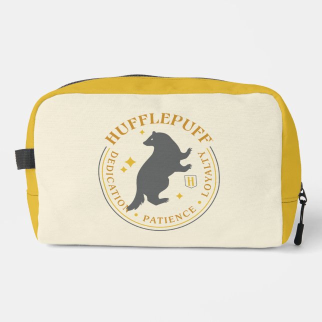 HUFFLEPUFF™ Badger House Pride Abzeichen Waschbeutel (Vorderseite)