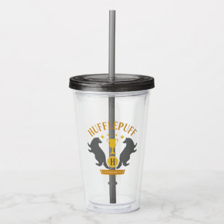 HUFFLEPUFF™ Badger und Cup House Pride Grafik Acryltrinkbecher