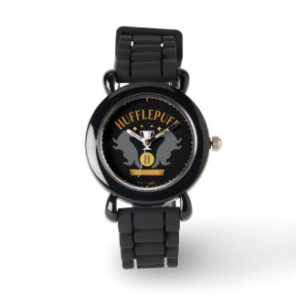 HUFFLEPUFF™ Badger und Cup House Pride Grafik Armbanduhr