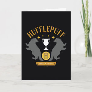 HUFFLEPUFF™ Badger und Cup House Pride Grafik Karte