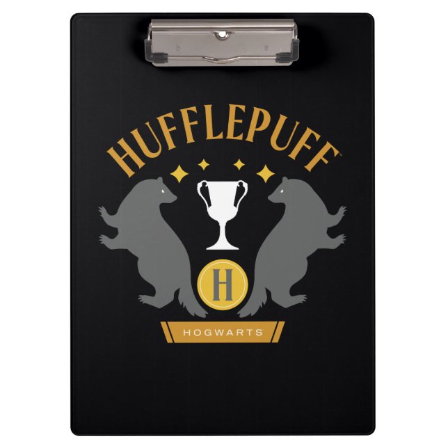 HUFFLEPUFF™ Badger und Cup House Pride Grafik Klemmbrett (Vorderseite)