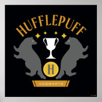 HUFFLEPUFF™ Badger und Cup House Pride Grafik