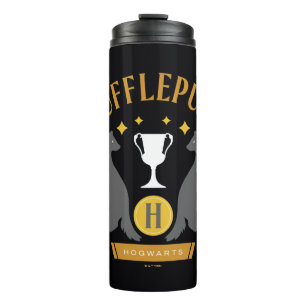 HUFFLEPUFF™ Badger und Cup House Pride Grafik Thermosbecher