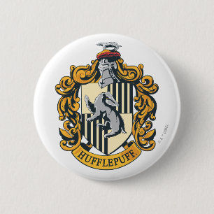 Hufflepuff Crest Button