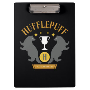 HUFFLEPUFF™ Dachs und Pokal Haus Stolz Grafik Klemmbrett