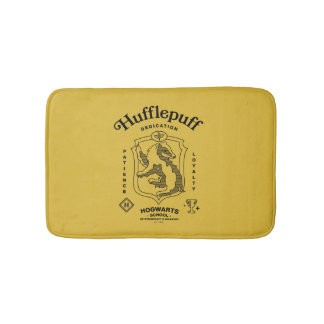 HUFFLEPUFF™ Hingabe Geduld Loyalität Wappen Badematte