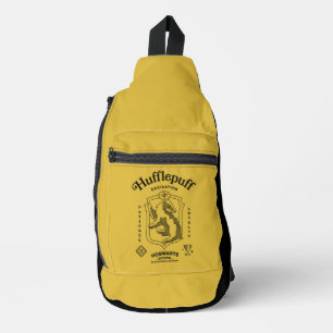HUFFLEPUFF™ Hingabe Geduld Loyalität Wappen Crossbody Bag