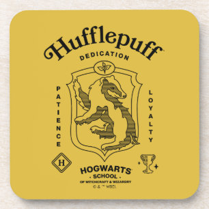 HUFFLEPUFF™ Hingabe Geduld Loyalität Wappen Getränkeuntersetzer