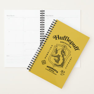 HUFFLEPUFF™ Hingabe Geduld Loyalität Wappen Planer
