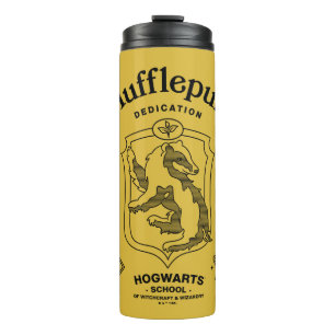 HUFFLEPUFF™ Hingabe Geduld Loyalität Wappen Thermosbecher