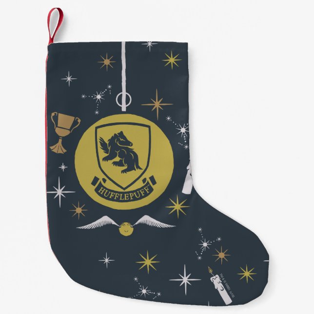 HUFFLEPUFF™ Holiday Bauble Graphic Kleiner Weihnachtsstrumpf (Vorderseite)