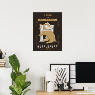 HUFFLEPUFF™ House Just and Loyal Poster