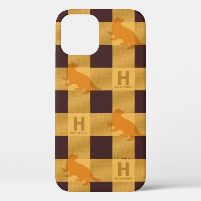 HUFFLEPUFF™ Karo Kariertes Muster Case-Mate iPhone Hülle (Rückseite)