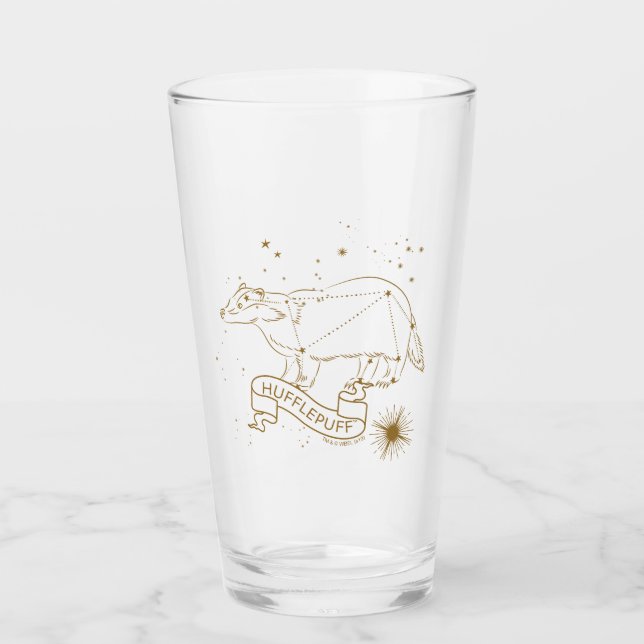 HUFFLEPUFF™-Konstellation Glas (Vorderseite)