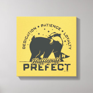 HUFFLEPUFF™ Präfektives Abzeichen Leinwanddruck