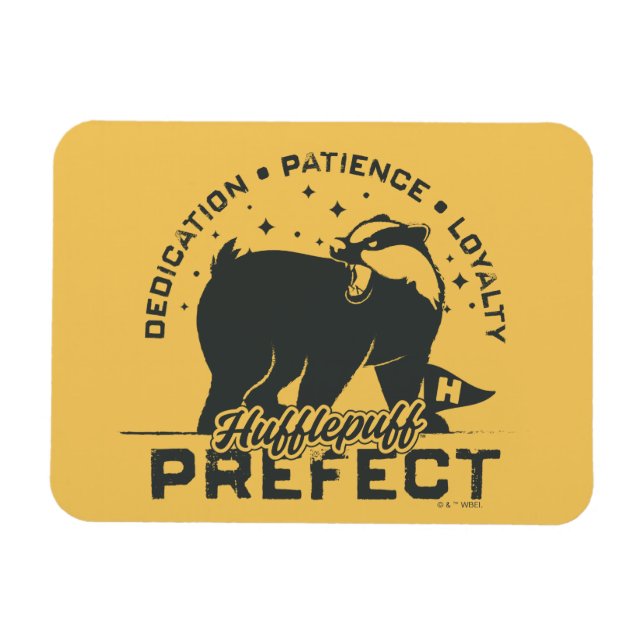 HUFFLEPUFF™ Präfektives Abzeichen Magnet (Horizontal)