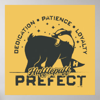 HUFFLEPUFF™ Präfektives Abzeichen Poster