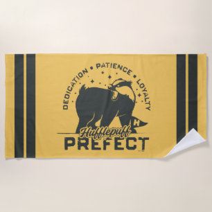 HUFFLEPUFF™ Präfektives Abzeichen Strandtuch