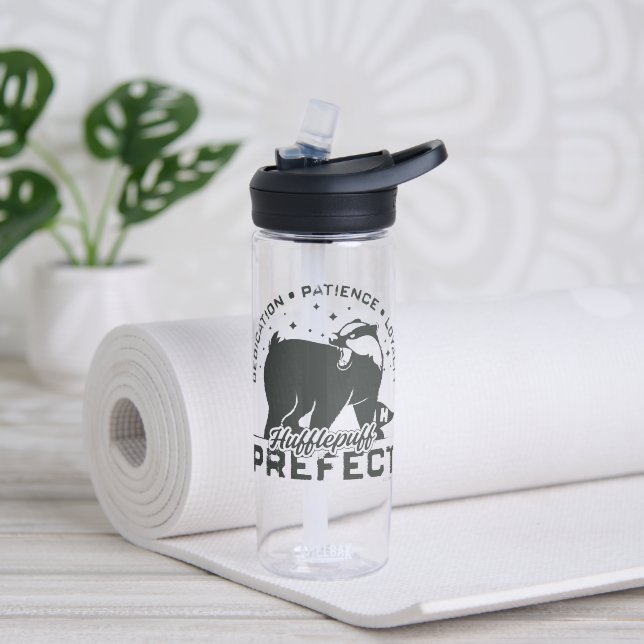 HUFFLEPUFF™ Präfektives Abzeichen Trinkflasche (Yoga)