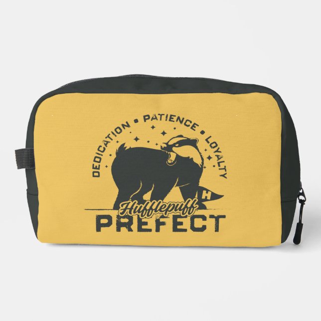 HUFFLEPUFF™ Präfektives Abzeichen Waschbeutel (Vorderseite)