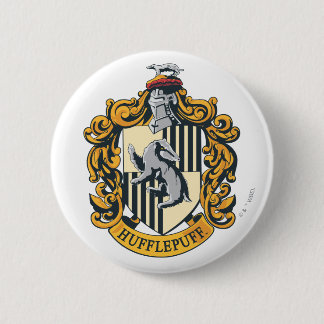 Hufflepuff Wappen Button